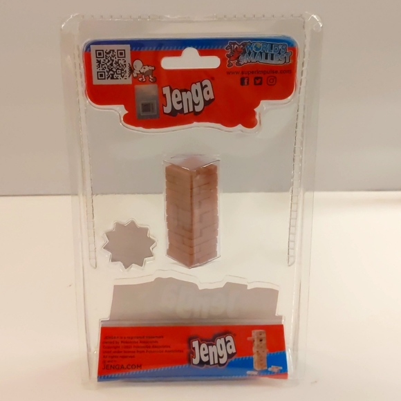 World's Smallest Jenga Block Game New In Package - Picture 2 of 3